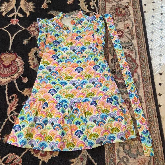 Rainbow Joy Dresses Joy Joy Dresses Joy Joy Colorful Rainbow Dress